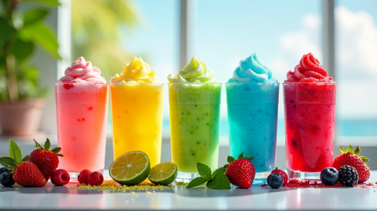 Slush-Eis: Kreative Rezepte, innovative Maschinen und Sommerfeeling pur